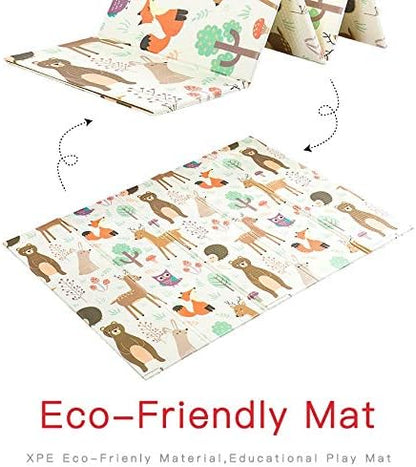 Non Slip BAby mat Portable baby playmat