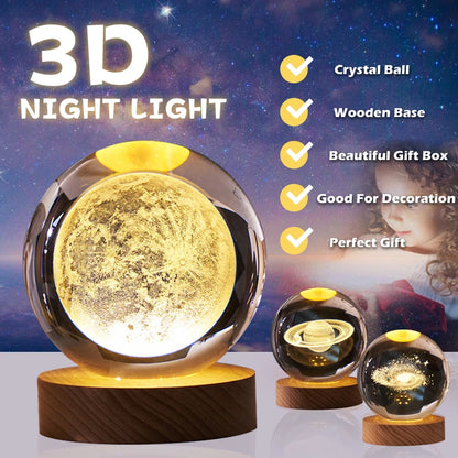 3D Moon lamp