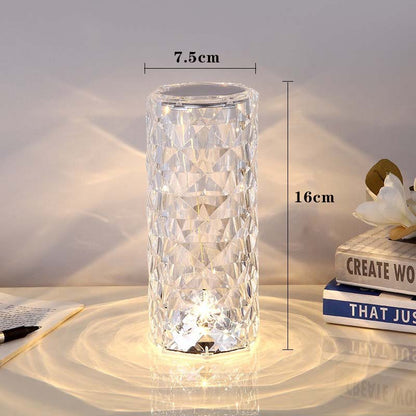 LED Crystal Table Lamp